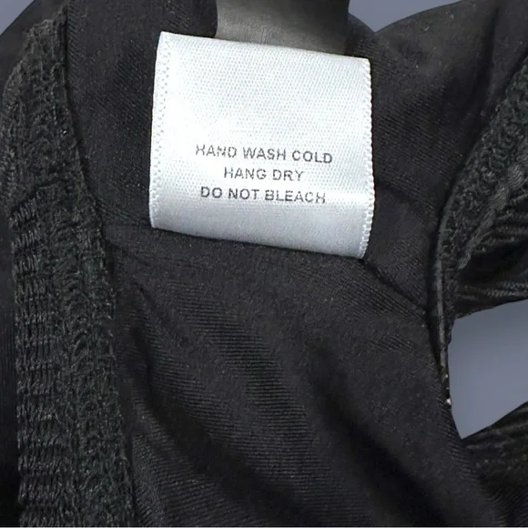 NWOT NASTY GAL Ribbed Open Back Black One Piece Swimsuit. Size Small 🏝️ - Picture 4 of 10